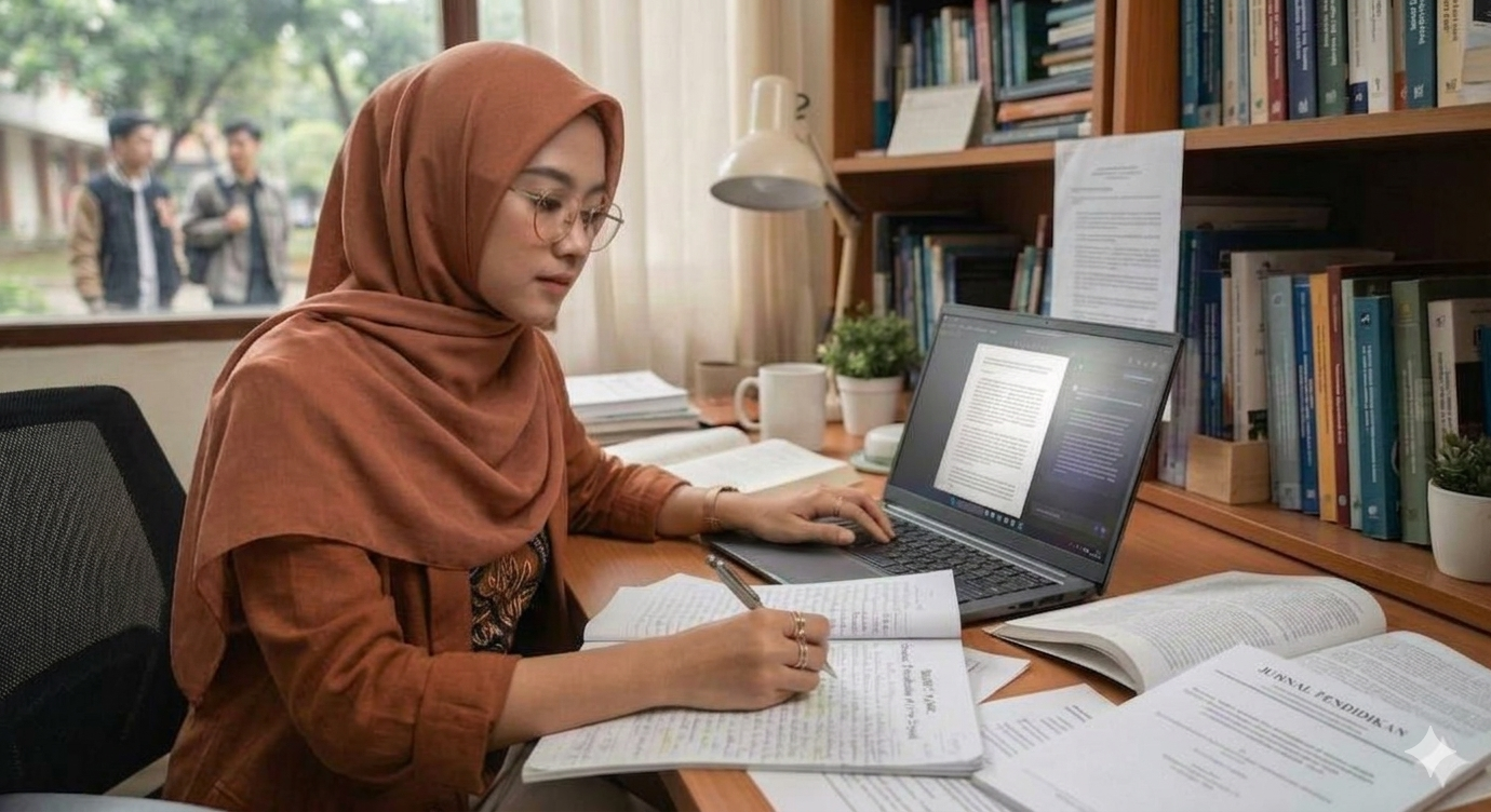 Tantangan Menulis Buku Ajar di Era AI: Strategi Dosen Menjaga Orisinalitas