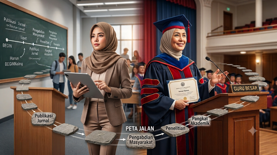 Sulit jadi Guru Besar?, Inilah Persiapannya Buat Para Dosen Muda